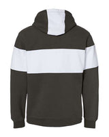 J. America Men's Varsity Fleece Colorblocked Hooded Sweatshirt Mens Apparel Sweatshirts & Fleece