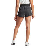 adidas Women's Pacer Training 3-Stripes Woven High Rise Shorts Womens Apparel Shorts