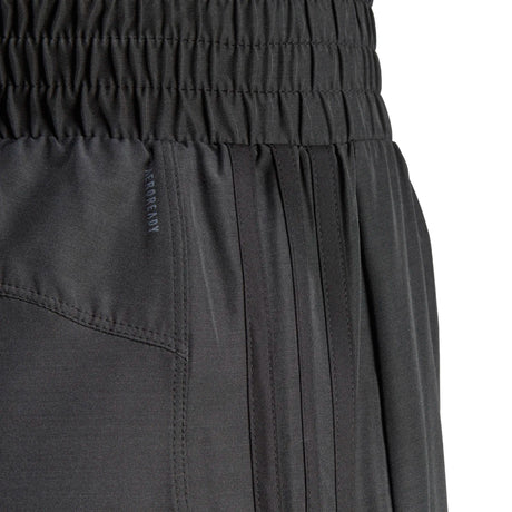 adidas Women's Pacer Training 3-Stripes Woven High Rise Shorts Womens Apparel Shorts