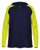Badger Breakout Youth Hood Tee Youth Apparel Sweatshirts & Fleece