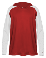 Badger Breakout Youth Hood Tee Youth Apparel Sweatshirts & Fleece