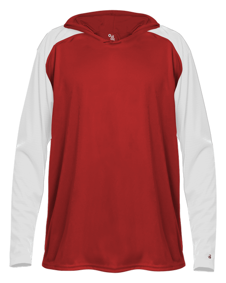 Badger Breakout Youth Hood Tee Youth Apparel Sweatshirts & Fleece