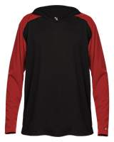 Badger Breakout Youth Hood Tee Youth Apparel Sweatshirts & Fleece