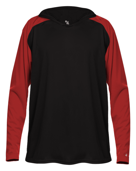 Badger Breakout Youth Hood Tee Youth Apparel Sweatshirts & Fleece