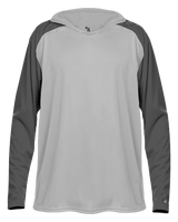 Badger Breakout Youth Hood Tee Youth Apparel Sweatshirts & Fleece