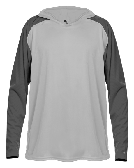 Badger Breakout Youth Hood Tee Youth Apparel Sweatshirts & Fleece
