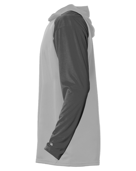 Badger Breakout Youth Hood Tee Youth Apparel Sweatshirts & Fleece