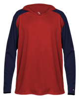 Badger Breakout Youth Hood Tee Youth Apparel Sweatshirts & Fleece