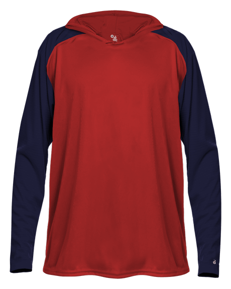 Badger Breakout Youth Hood Tee Youth Apparel Sweatshirts & Fleece