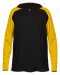 Badger Breakout Youth Hood Tee Youth Apparel Sweatshirts & Fleece