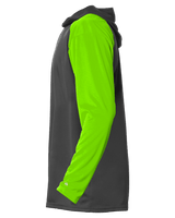 Badger Breakout Youth Hood Tee Youth Apparel Sweatshirts & Fleece