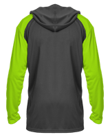 Badger Breakout Youth Hood Tee Youth Apparel Sweatshirts & Fleece