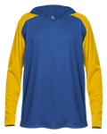 Badger Breakout Youth Hood Tee Youth Apparel Sweatshirts & Fleece