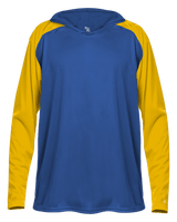 Badger Breakout Youth Hood Tee Youth Apparel Sweatshirts & Fleece