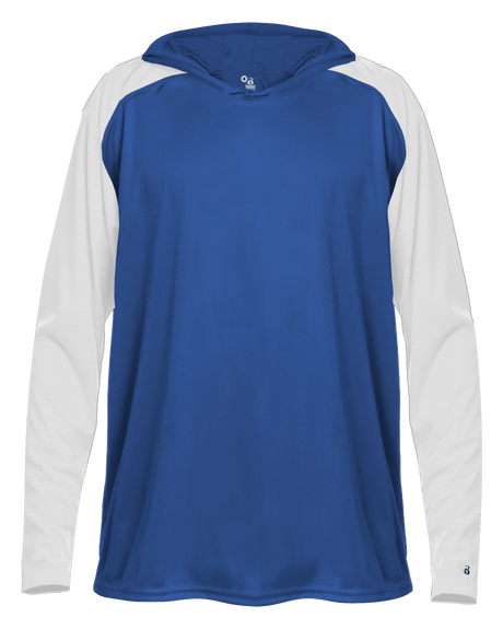 Badger Breakout Youth Hood Tee Youth Apparel Sweatshirts & Fleece