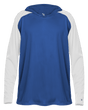 Badger Breakout Youth Hood Tee Youth Apparel Sweatshirts & Fleece