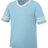 Augusta Sportswear V-Neck Jersey with Striped Sleeve Mens Apparel Shirts & Tops