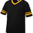 Augusta Sportswear V-Neck Jersey with Striped Sleeve Mens Apparel Shirts & Tops