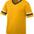 Augusta Sportswear V-Neck Jersey with Striped Sleeve Mens Apparel Shirts & Tops