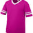 Augusta Sportswear V-Neck Jersey with Striped Sleeve Mens Apparel Shirts & Tops