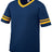 Augusta Sportswear V-Neck Jersey with Striped Sleeve Mens Apparel Shirts & Tops