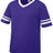 Augusta Sportswear V-Neck Jersey with Striped Sleeve Mens Apparel Shirts & Tops