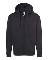 Independent Trading Co. Men's Heavyweight Full-Zip Hooded Sweatshirt Mens Apparel Sweatshirts & Fleece