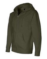 Independent Trading Co. Men's Heavyweight Full-Zip Hooded Sweatshirt Mens Apparel Sweatshirts & Fleece