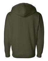 Independent Trading Co. Men's Heavyweight Full-Zip Hooded Sweatshirt Mens Apparel Sweatshirts & Fleece