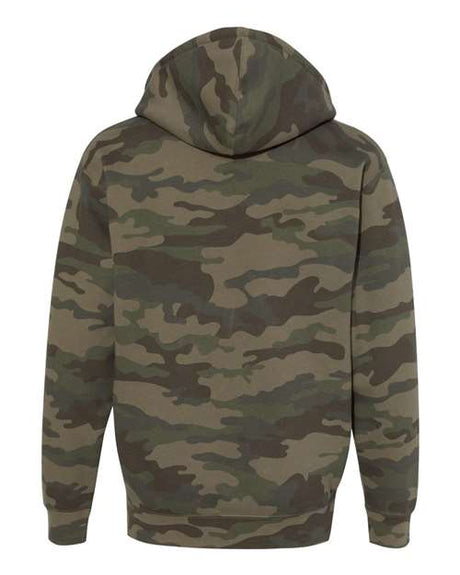 Independent Trading Co. Men's Heavyweight Full-Zip Hooded Sweatshirt Mens Apparel Sweatshirts & Fleece