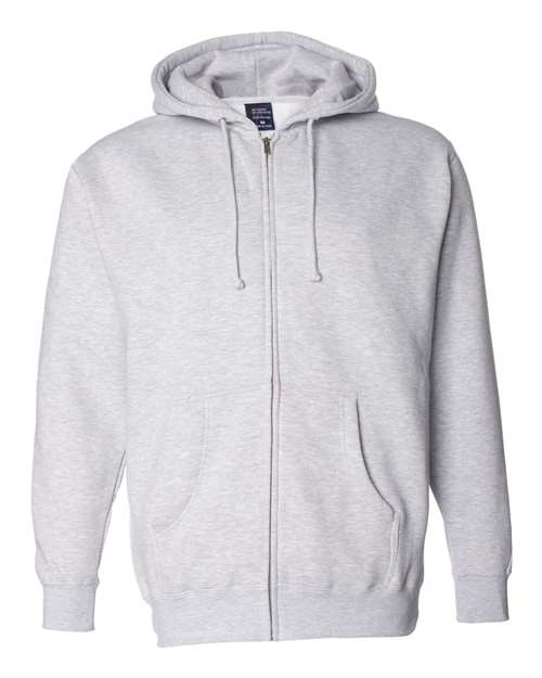Independent Trading Co. Men's Heavyweight Full-Zip Hooded Sweatshirt Mens Apparel Sweatshirts & Fleece