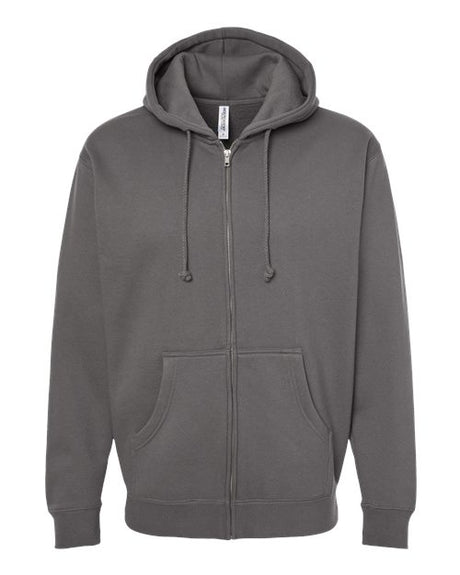 Independent Trading Co. Men's Heavyweight Full-Zip Hooded Sweatshirt Mens Apparel Sweatshirts & Fleece