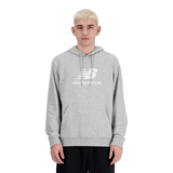 New Balance Men's Sport Essentials Fleece Logo Hoodie Mens Apparel Sweatshirts & Fleece
