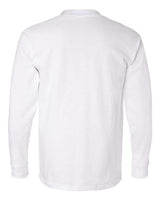 Bayside Men's USA-Made Long Sleeve T-Shirt with a Pocket