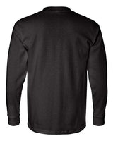 Bayside Men's USA-Made Long Sleeve T-Shirt with a Pocket