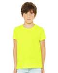 BELLA + CANVAS Youth Heather CVC Tee BC3001YCVC