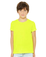 BELLA + CANVAS Youth Heather CVC Tee BC3001YCVC