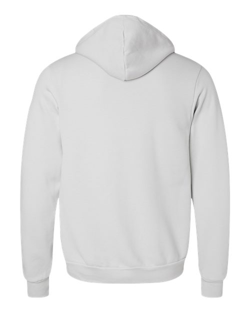 BELLA + CANVAS Men's Sponge Fleece Full-Zip Hoodie Mens Apparel Shirts & Tops