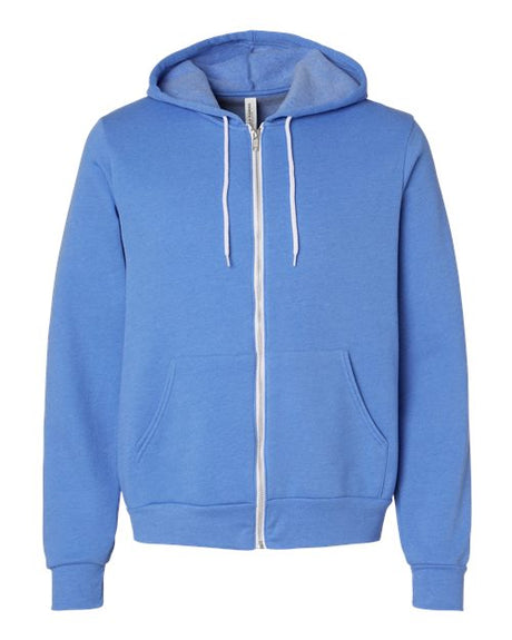 BELLA + CANVAS Men's Sponge Fleece Full-Zip Hoodie Mens Apparel Shirts & Tops
