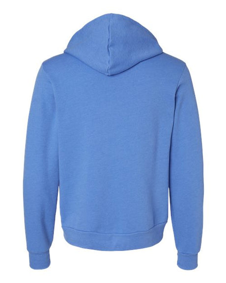 BELLA + CANVAS Men's Sponge Fleece Full-Zip Hoodie Mens Apparel Shirts & Tops