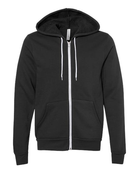 BELLA + CANVAS Men's Sponge Fleece Full-Zip Hoodie Mens Apparel Shirts & Tops