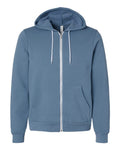 BELLA + CANVAS Men's Sponge Fleece Full-Zip Hoodie Mens Apparel Shirts & Tops