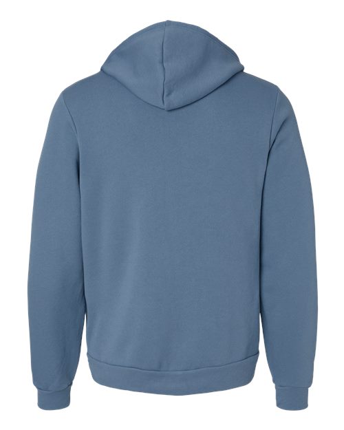 BELLA + CANVAS Men's Sponge Fleece Full-Zip Hoodie Mens Apparel Shirts & Tops