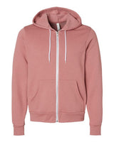 BELLA + CANVAS Men's Sponge Fleece Full-Zip Hoodie Mens Apparel Shirts & Tops