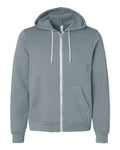 BELLA + CANVAS Men's Sponge Fleece Full-Zip Hoodie Mens Apparel Shirts & Tops