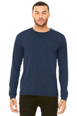 BELLA + CANVAS Men's Jersey Long Sleeve Tee - Plus