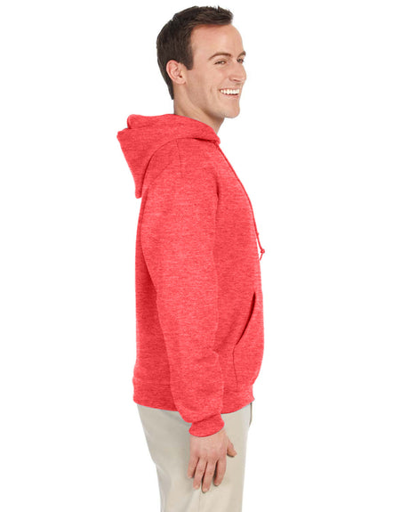 JERZEES Adult NuBlend® Fleece Pullover Hooded Sweatshirt - Plus Mens Apparel Sweatshirts & Fleece