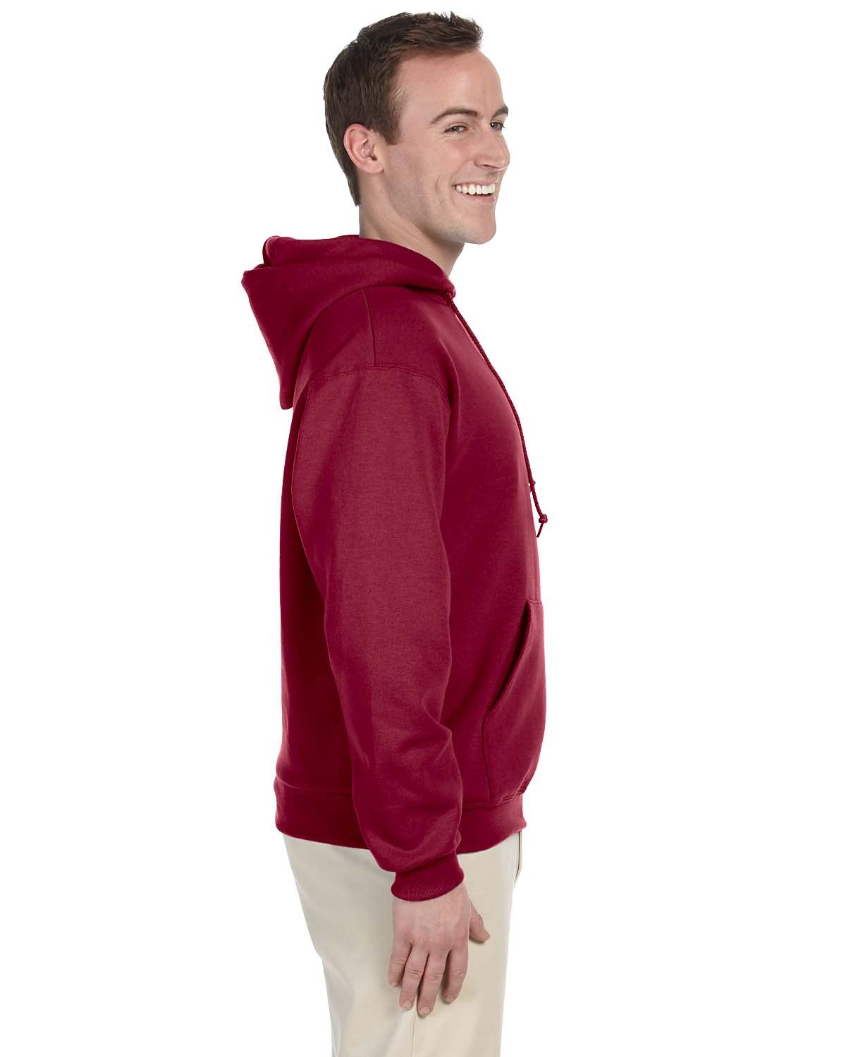 JERZEES Adult NuBlend® Fleece Pullover Hooded Sweatshirt Mens Apparel Sweatshirts & Fleece