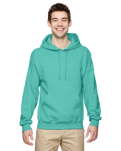 JERZEES Adult NuBlend® Fleece Pullover Hooded Sweatshirt Mens Apparel Sweatshirts & Fleece