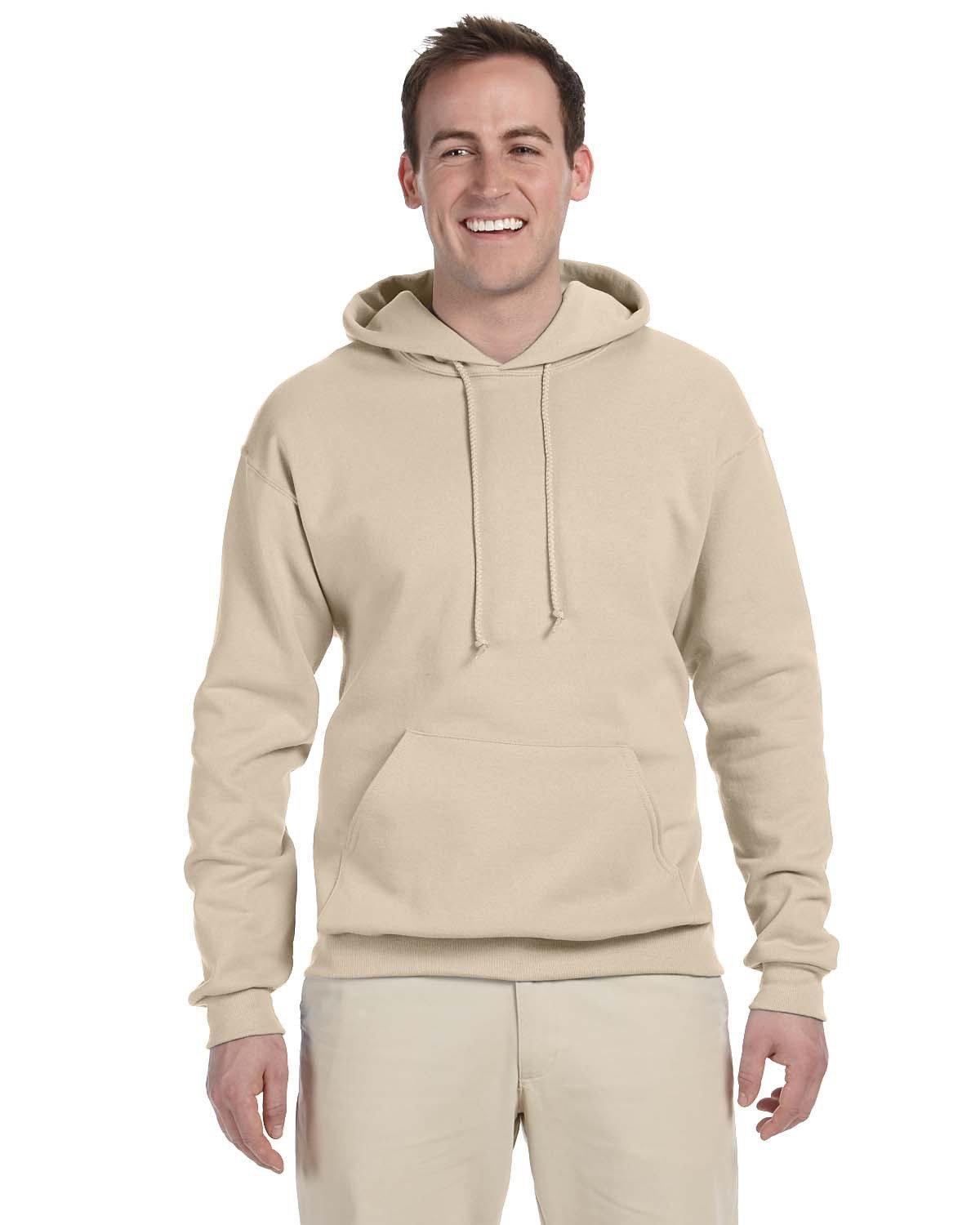JERZEES Adult NuBlend® Fleece Pullover Hooded Sweatshirt Mens Apparel Sweatshirts & Fleece